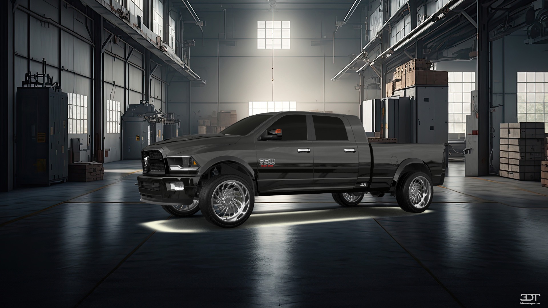 Dodge Ram 2500 Mega Cab 6.4 ft box 4 Door pickup truck 2010 tuning