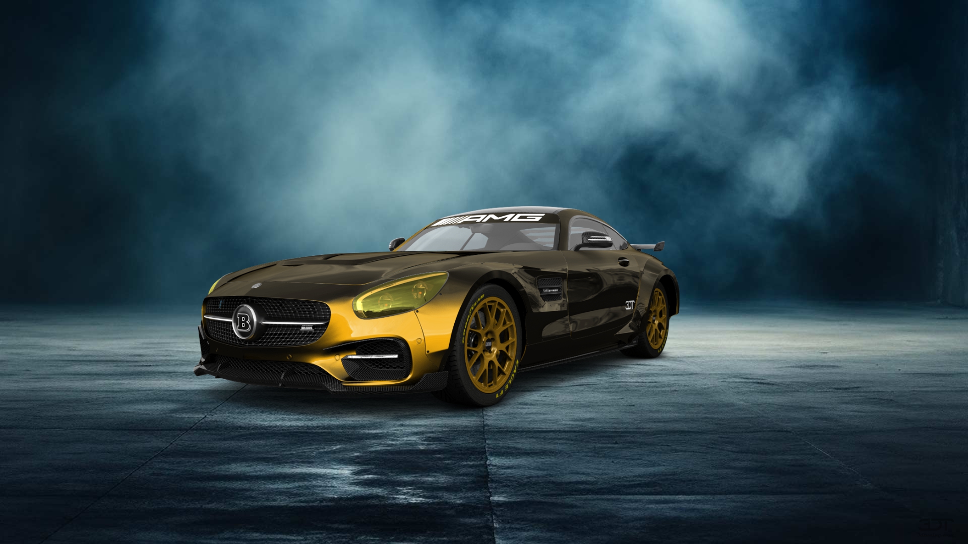 Mercedes AMG GT 2 door fastback coupe 2016