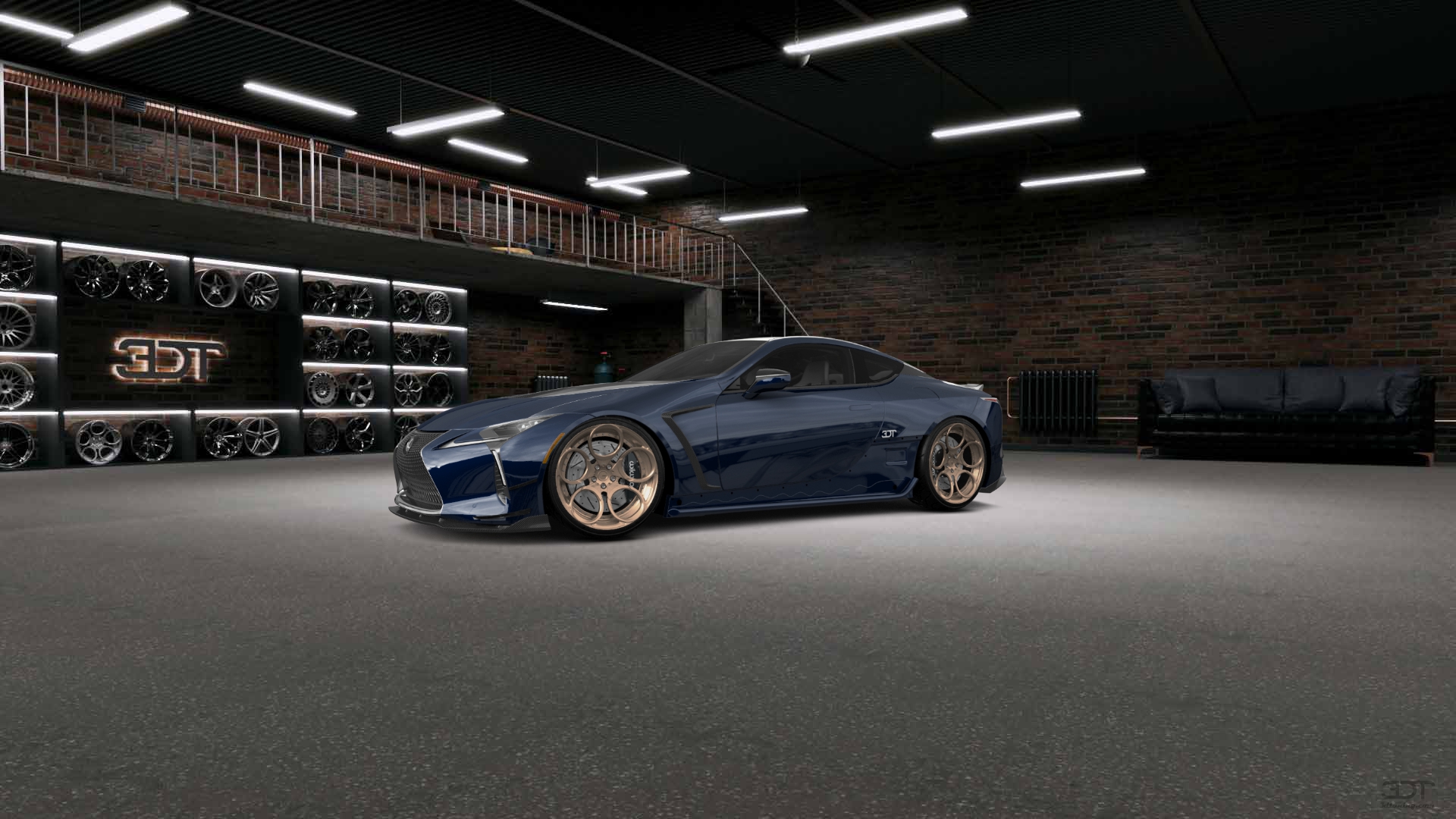 Lexus LC500 2 door fastback coupe 2017