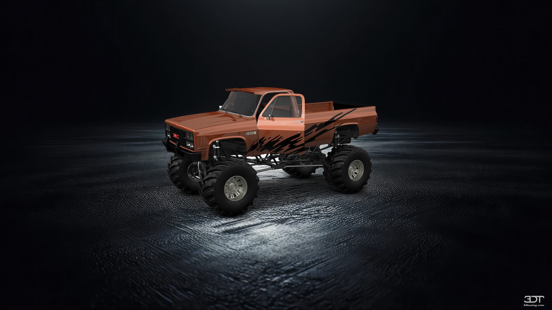 Tuning GMC Sierra 1500 2 Door pickup truck 1985