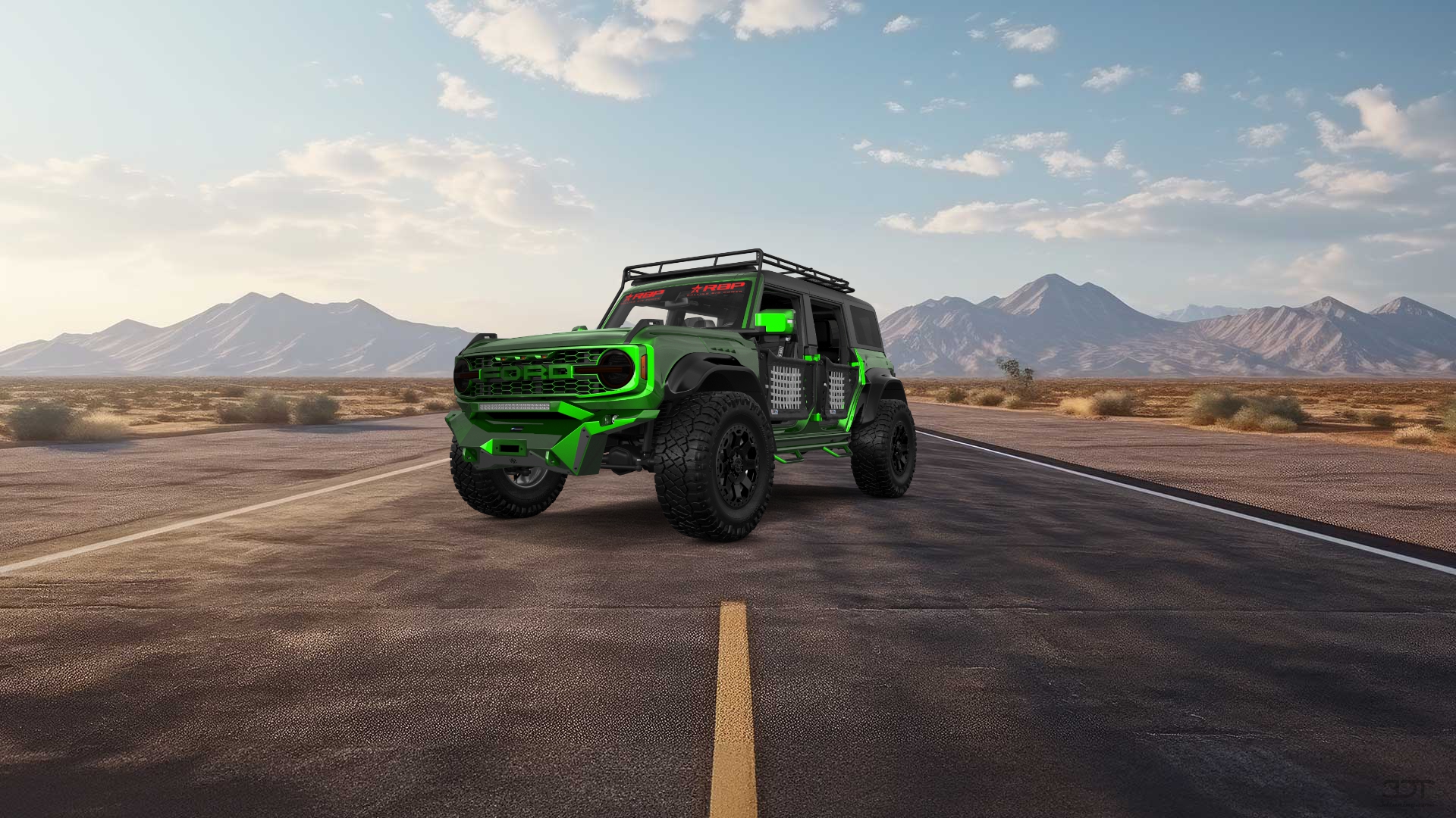 Ford Bronco Raptor 4 Door pickup truck 2022