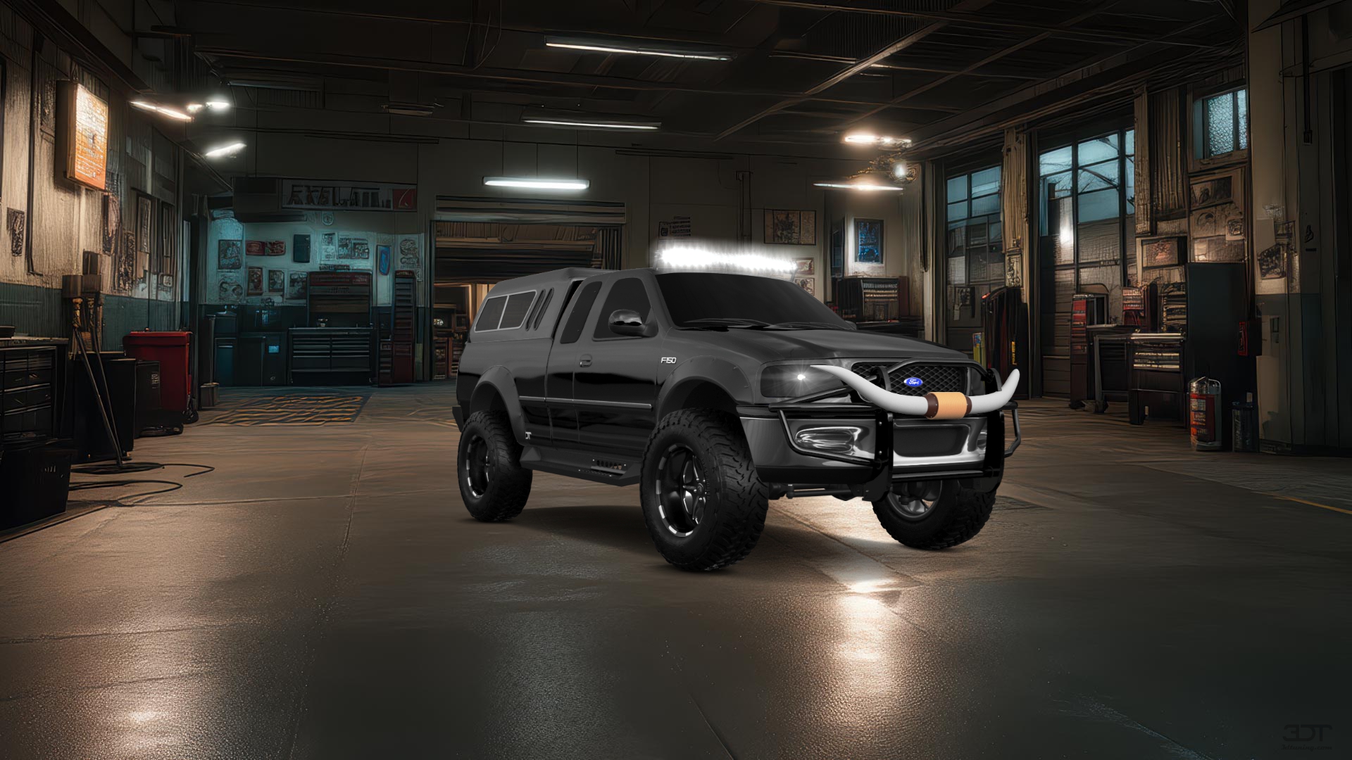 Ford F-150 SuperCab 2 Door pickup truck 1997 tuning