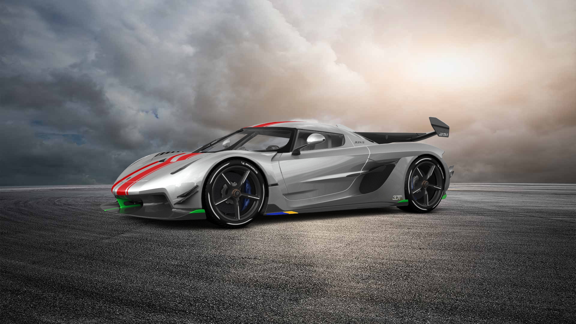 Koenigsegg Jesko 2 door targa top 2020