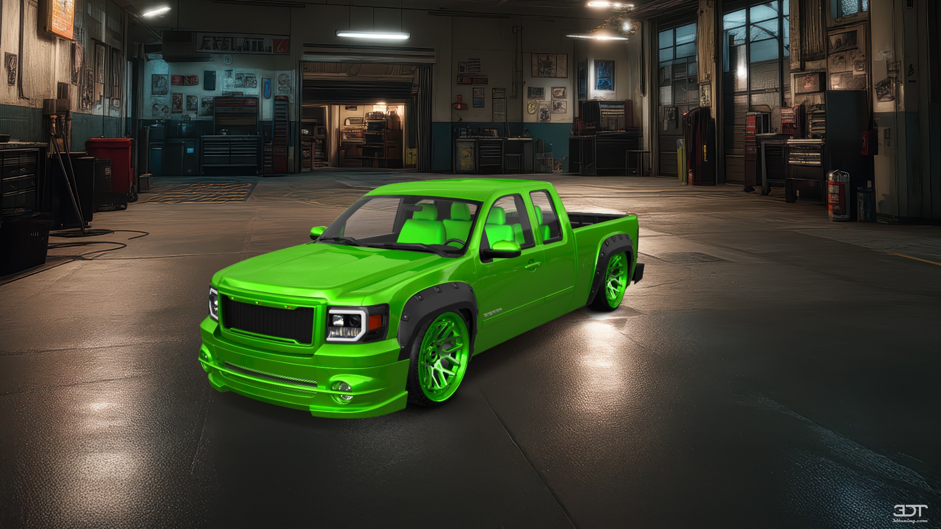 GMC Sierra 1500 Double Cab 6.6 ft box 2 Door truck 2007 tuning