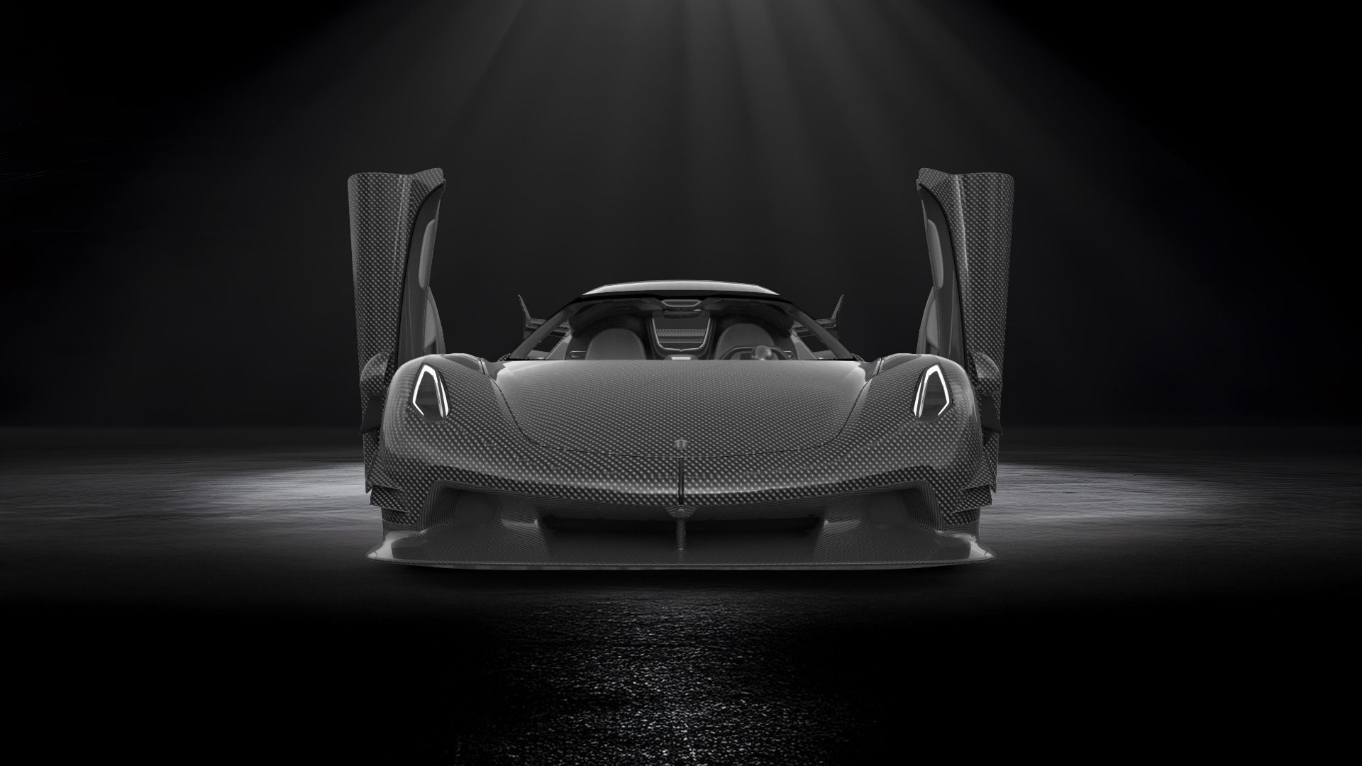 Koenigsegg Jesko 2 door targa top 2020
