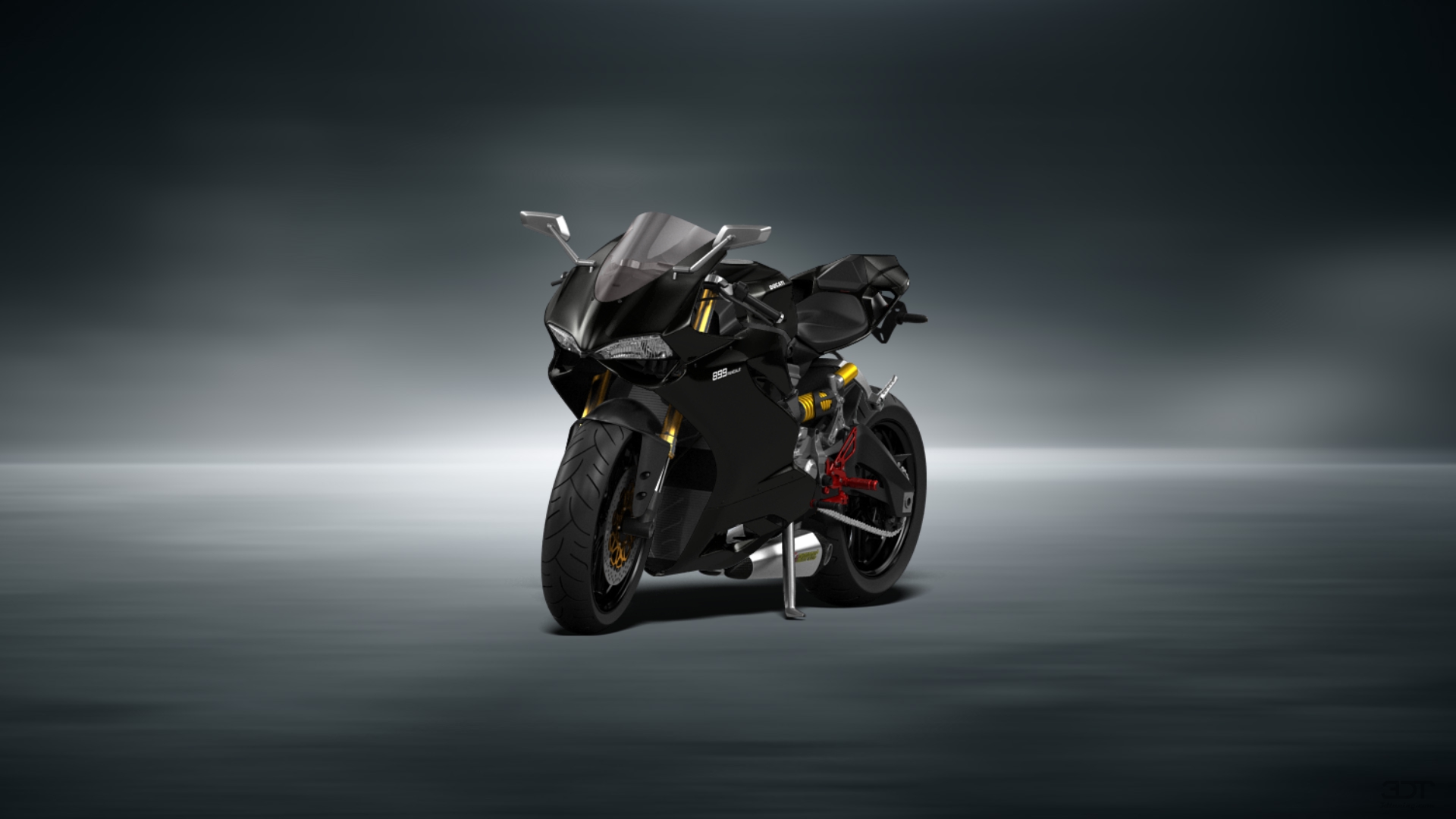 Ducati 899 Panigale Sport Bike 2015 tuning