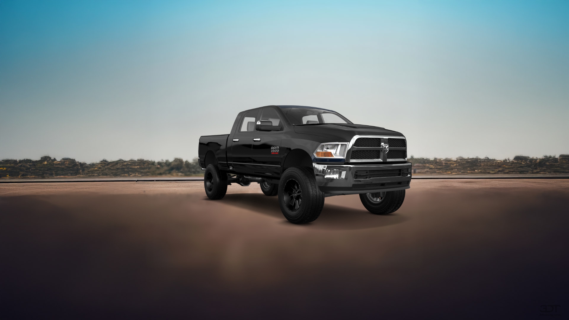 Dodge Ram 2500 Mega Cab 6.4 ft box 4 Door pickup truck 2010