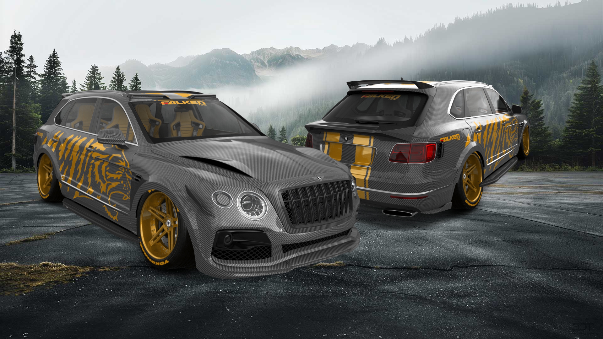 Bentley Bentayga 5 Door SUV 2016 tuning