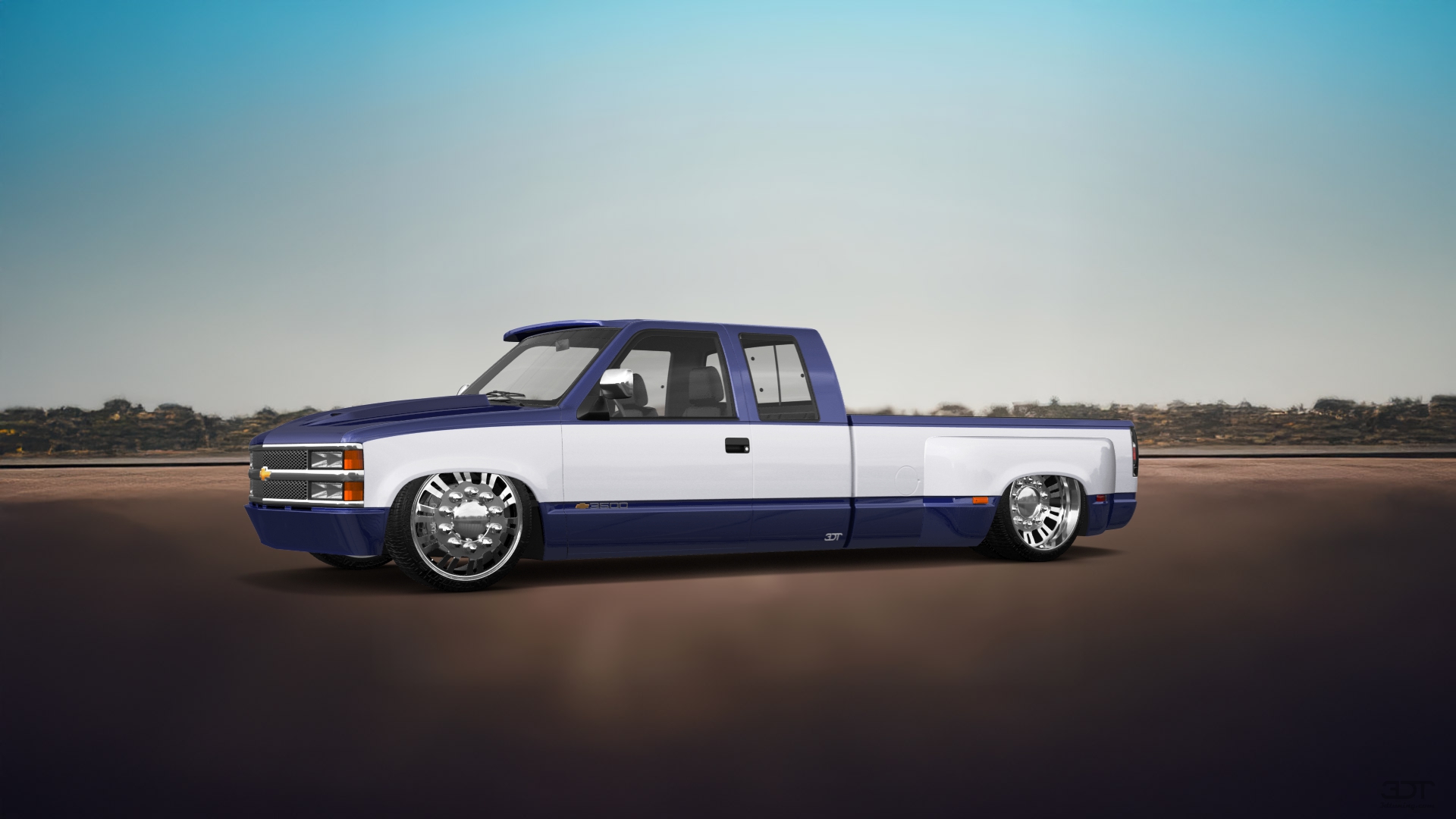 Chevrolet K3500 Extended Cab Pickup Truck 1988 tuning