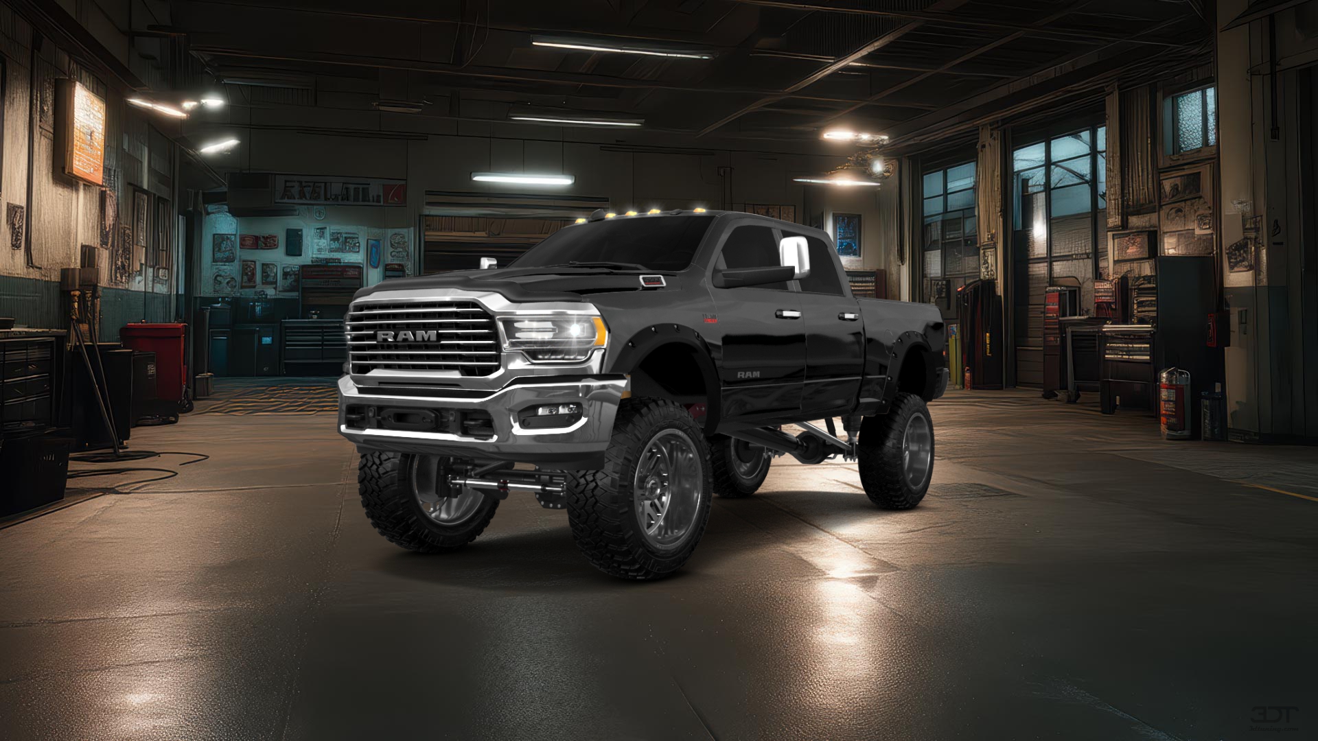 Dodge Ram 2500 4 Door pickup truck 2020 tuning