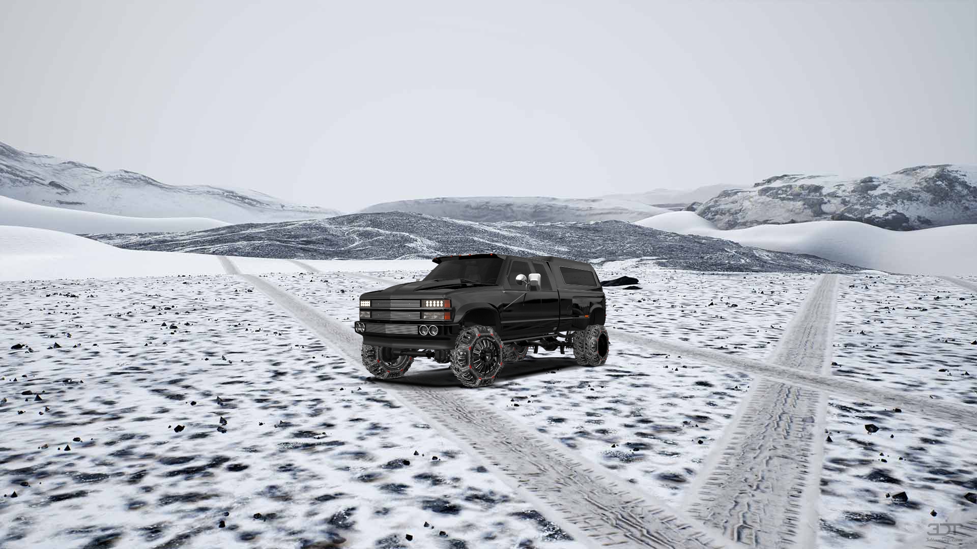 Chevrolet K3500 Extended Cab Pickup Truck 1988 tuning