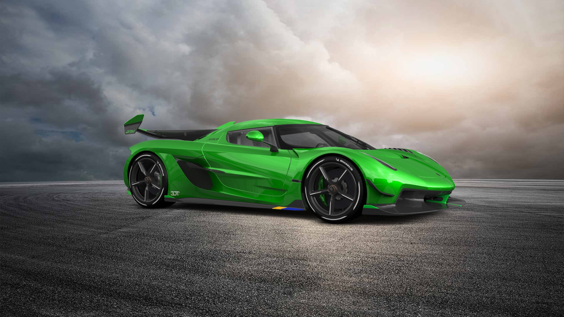 Koenigsegg Jesko 2 door targa top 2020