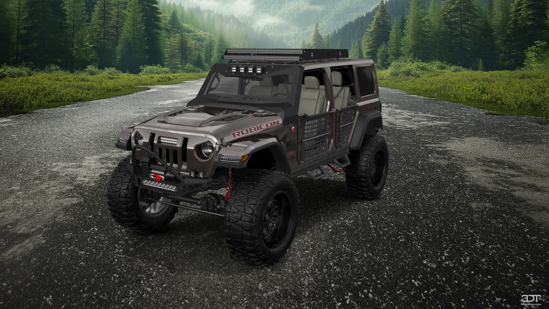 Jeep Wrangler Rubicon JL 4 Door SUV 2017 tuning