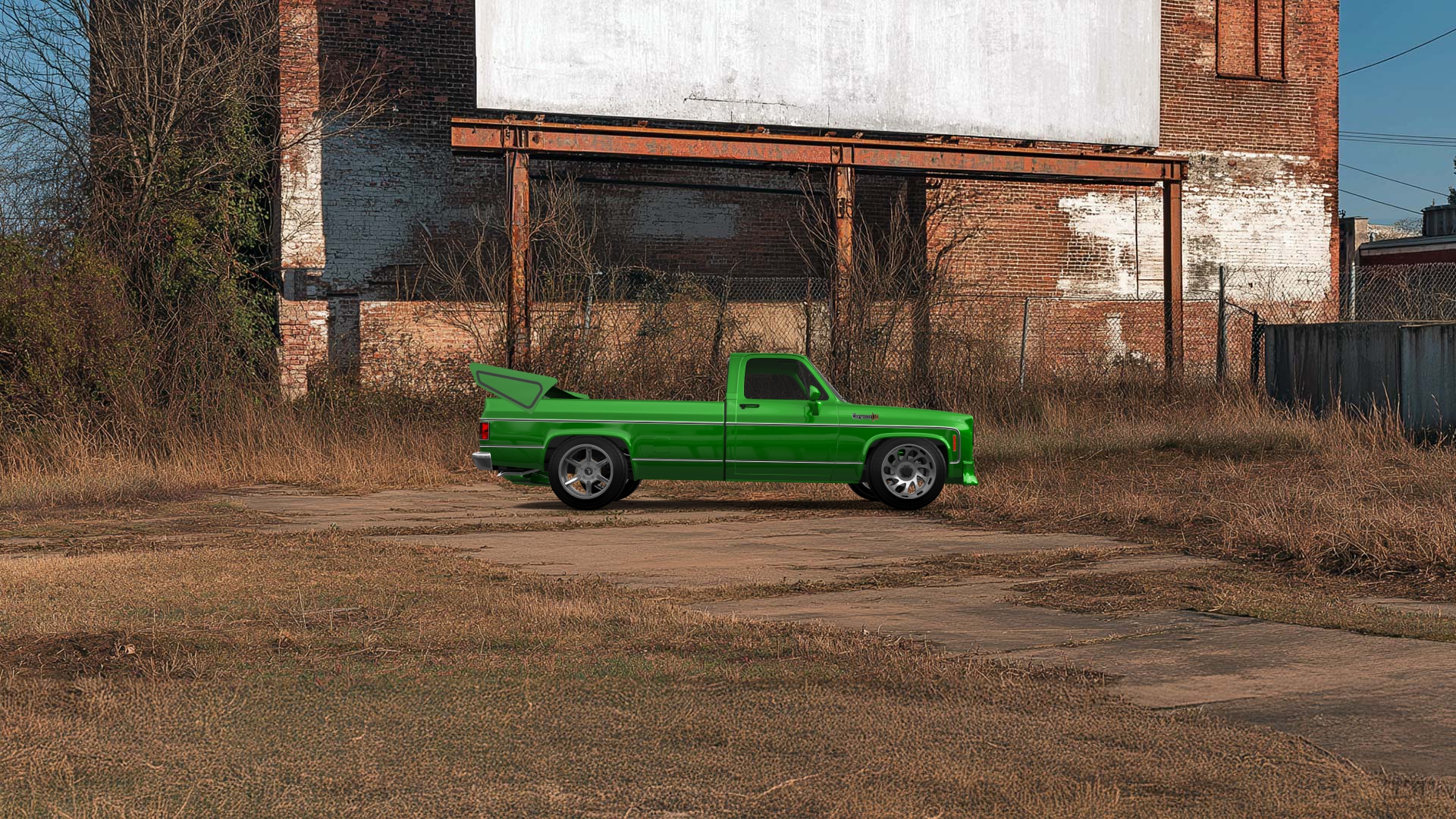 Chevrolet Silverado C-10 2 Door pickup truck 1973 Images