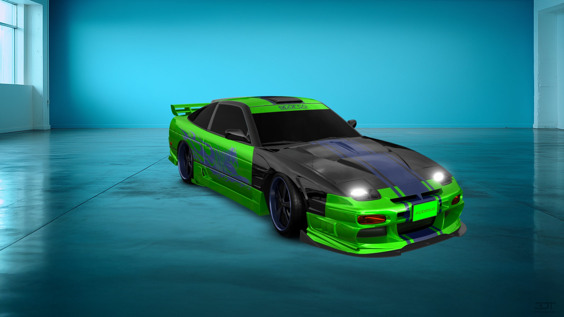 Nissan 240SX 3 Door Hatchback 1989 tuning