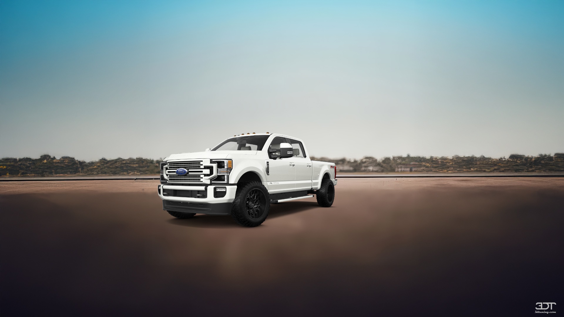 Ford F-250 4 Door pickup truck 2021 tuning