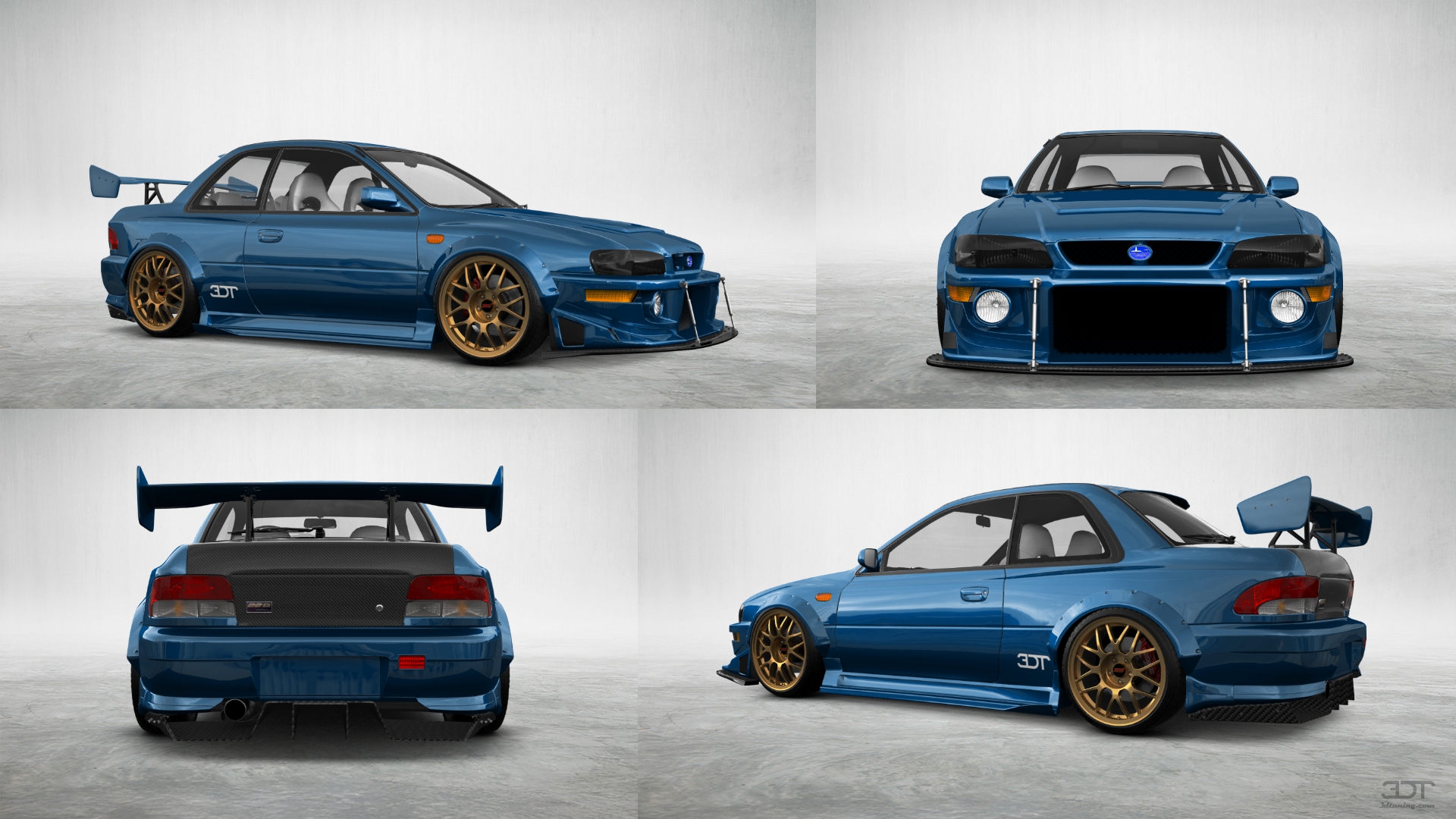 Subaru Impreza WRX STI 22B 2 Door Coupe 2000