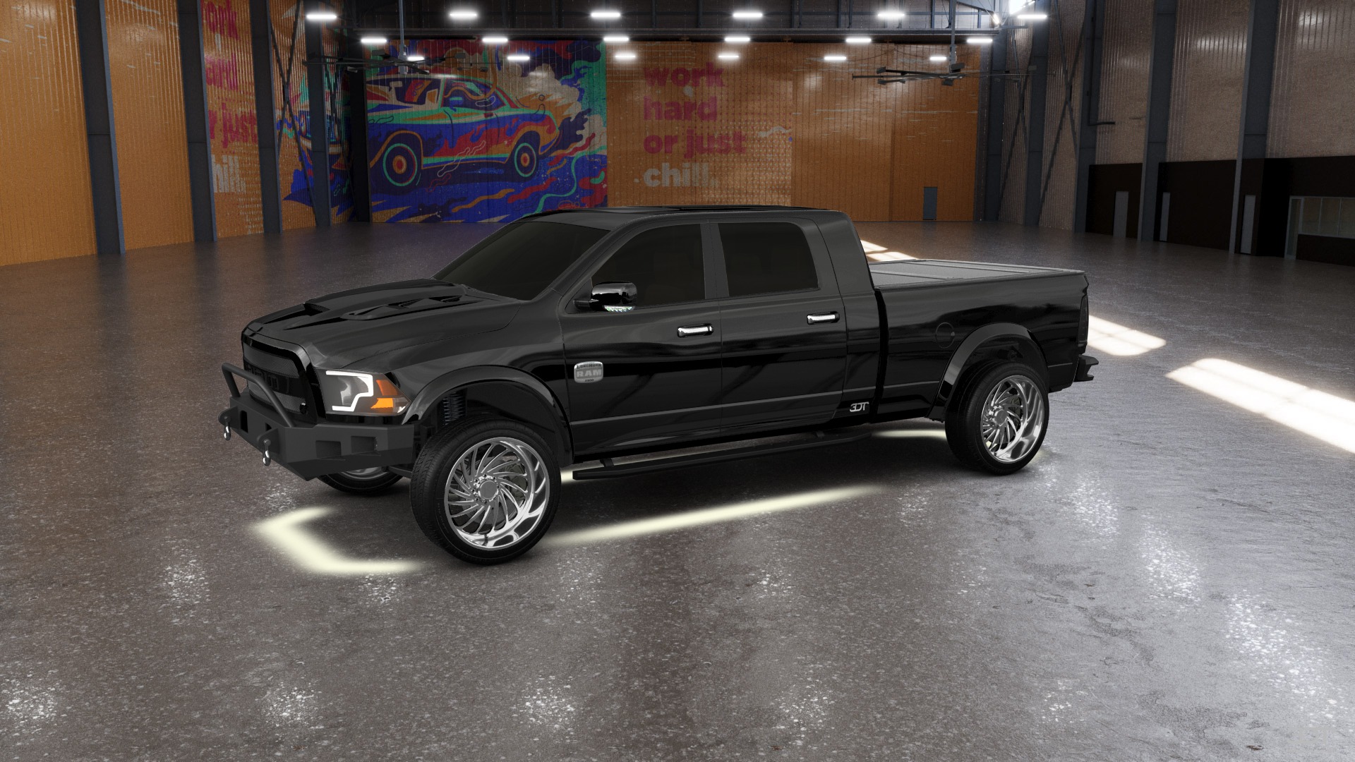 Dodge Ram 2500 Mega Cab 6.4 ft box 4 Door pickup truck 2010