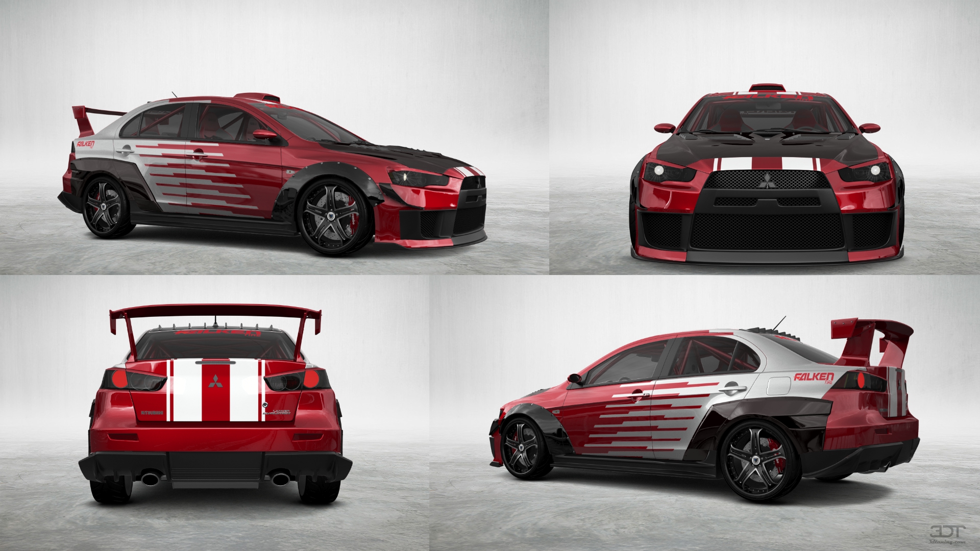 Mitsubishi Lancer Evolution X Sedan 2008