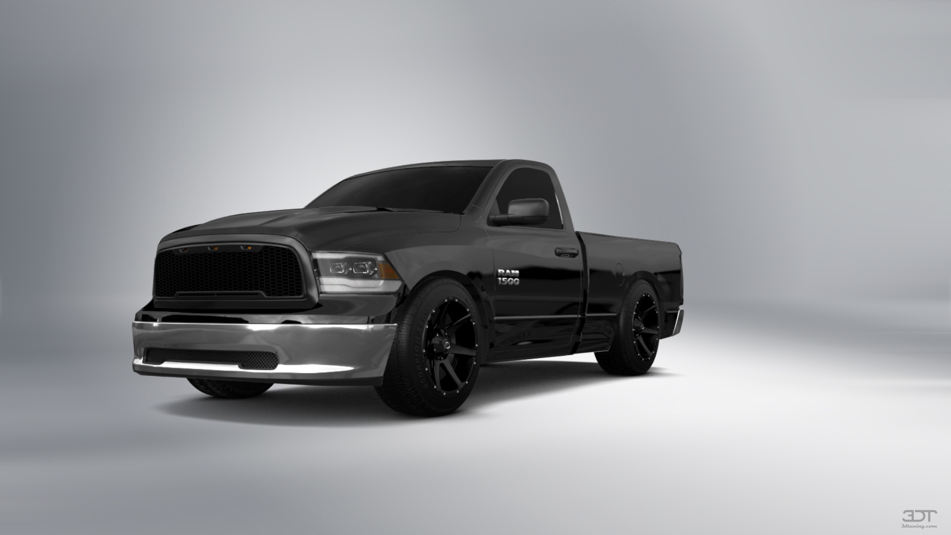 Dodge Ram 1500 6.4' box Regular Cab 2 Door pickup truck 2009 tuning
