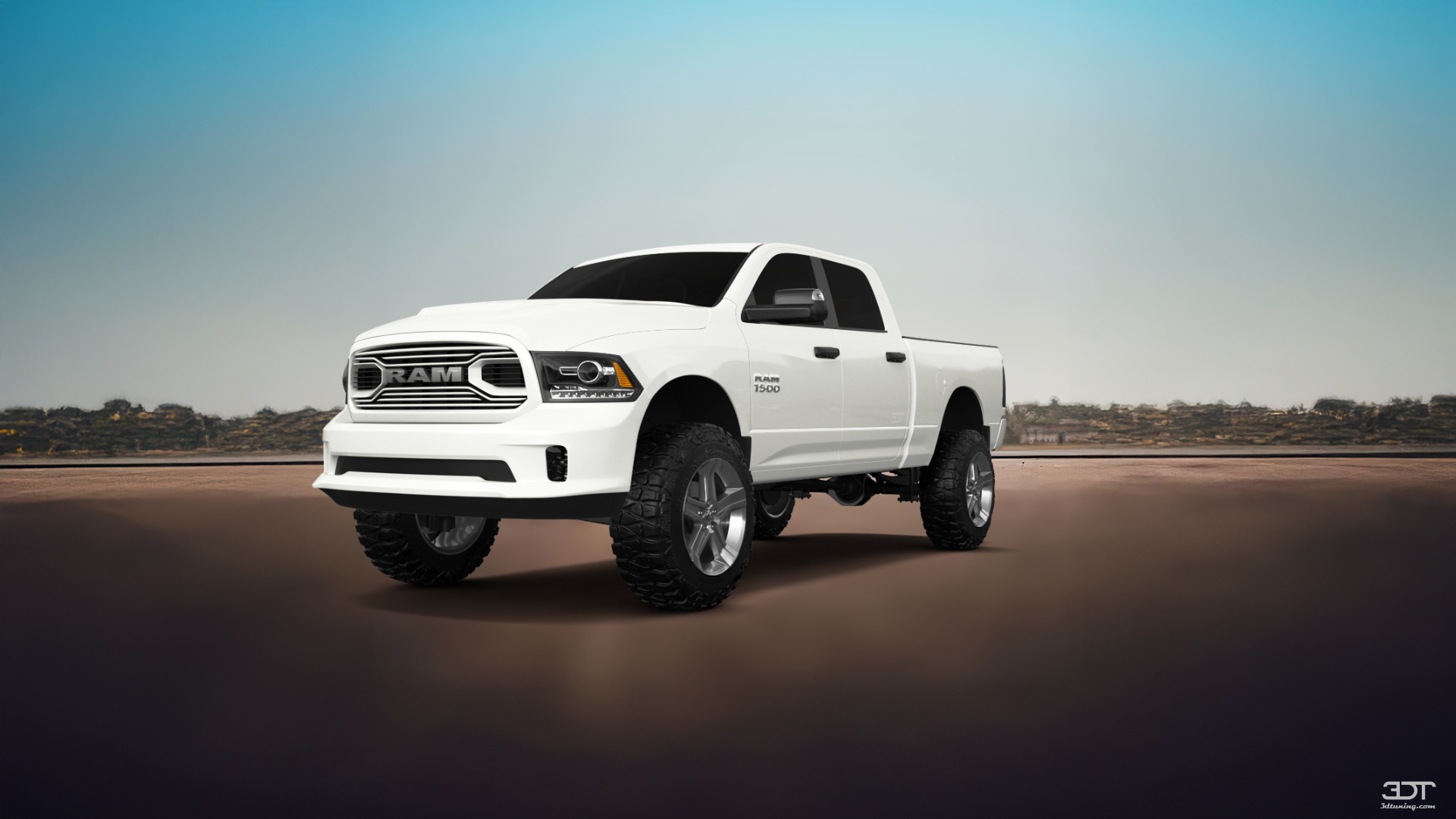 Dodge Ram 1500 6.4 ft box 4 Door pickup truck 2013 tuning