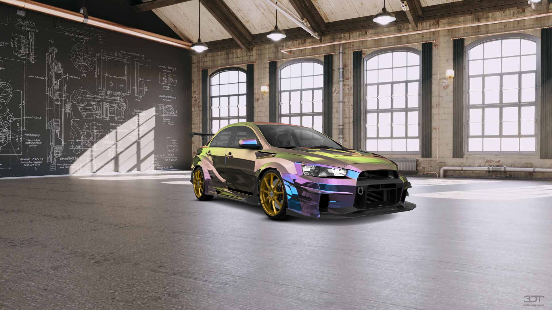 Mitsubishi Lancer Evolution X Sedan 2008