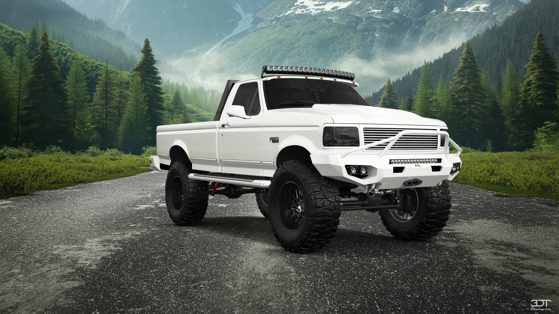Ford F-150 Regular Cab 2 Door pickup truck 1992 tuning