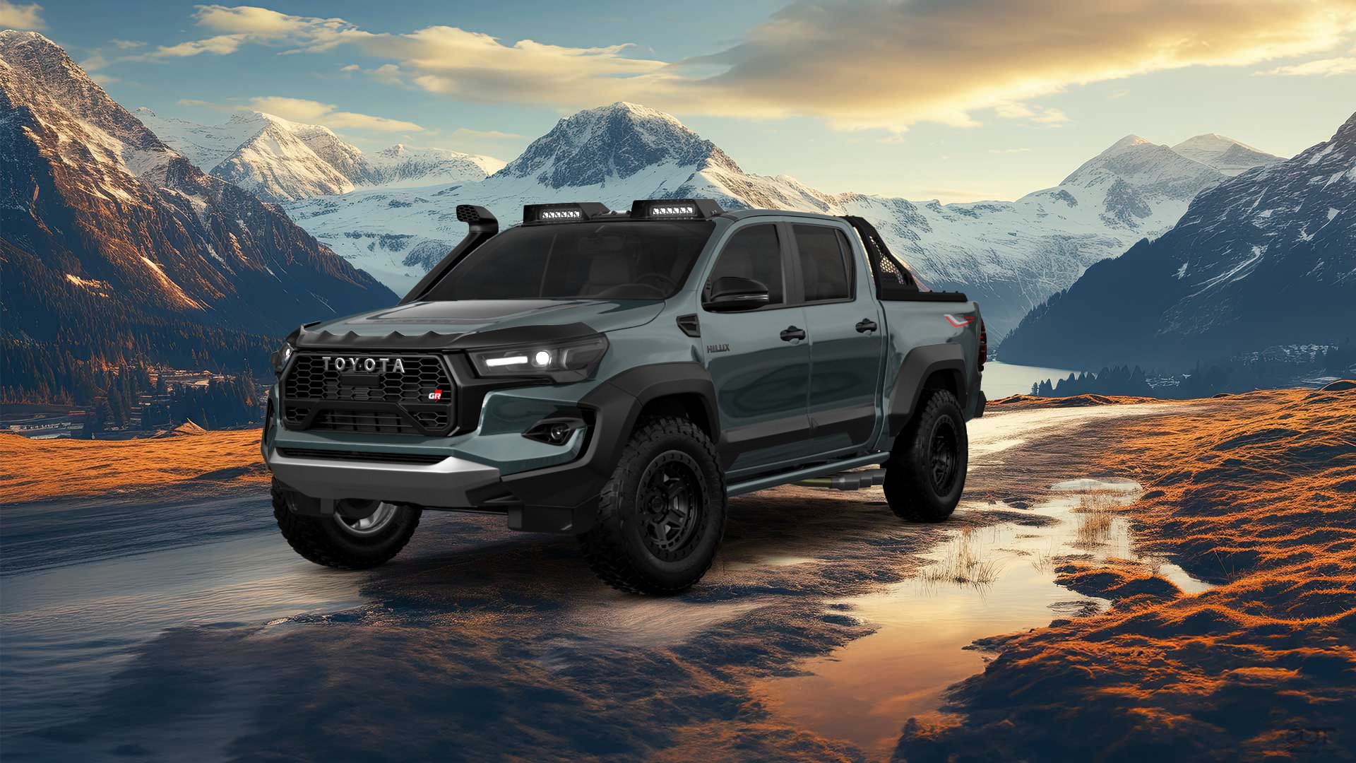 Toyota Hilux Double Cab 4 Door pickup truck 2015
