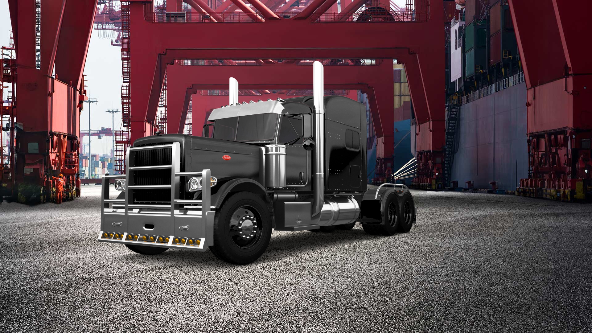 Peterbilt 389 Sleeper Cab Truck 2016 tuning