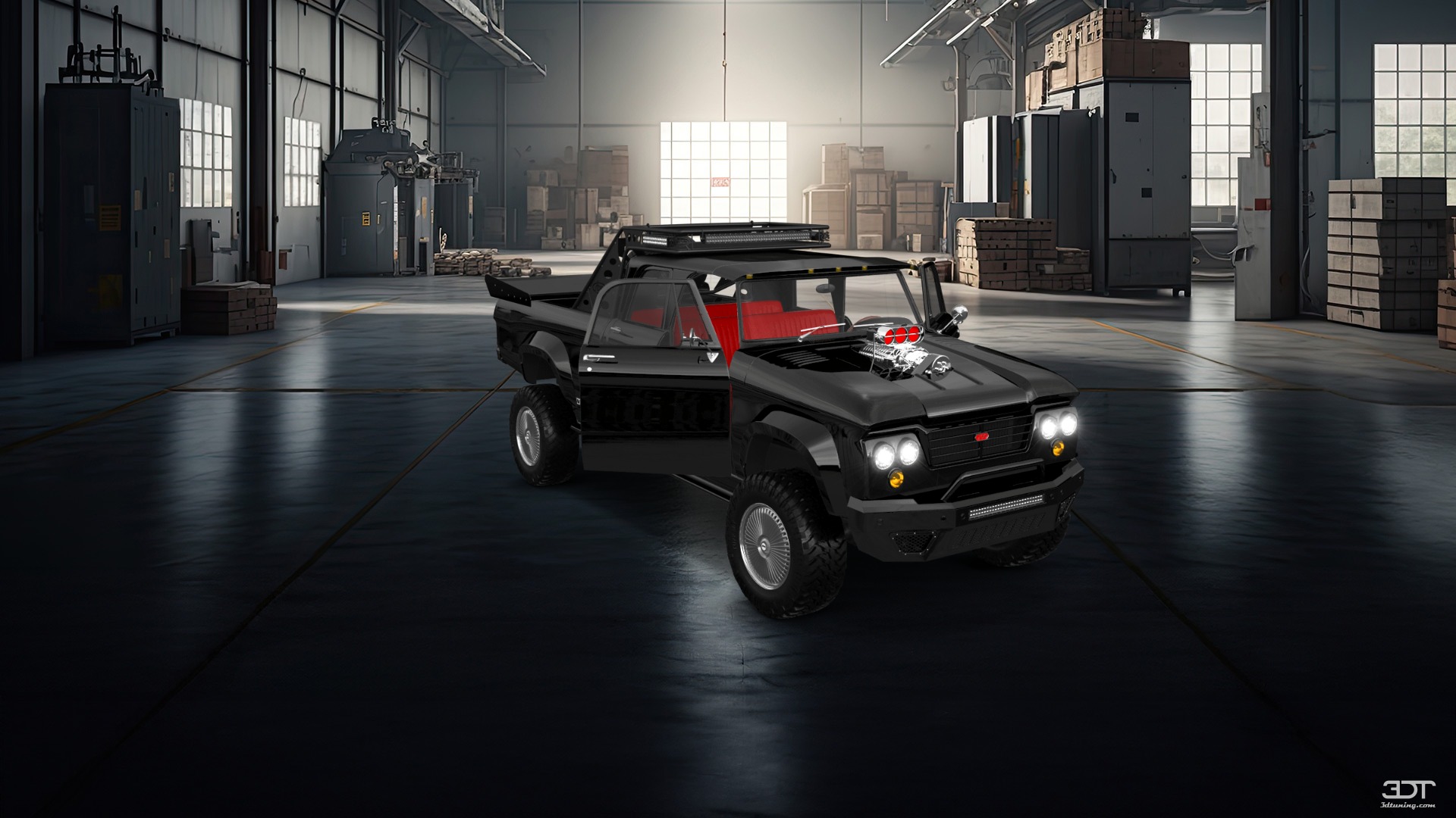 Dodge Power Wagon 4 Door pickup truck 1964 tuning