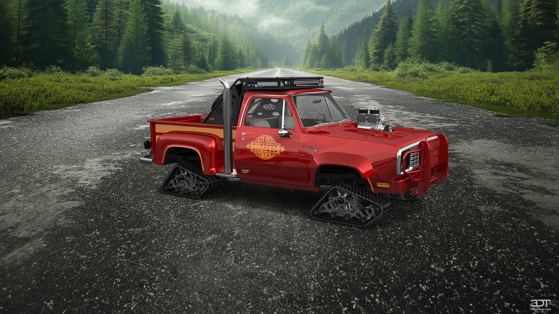 Dodge Lil Red Express 2 Door pickup truck 1978