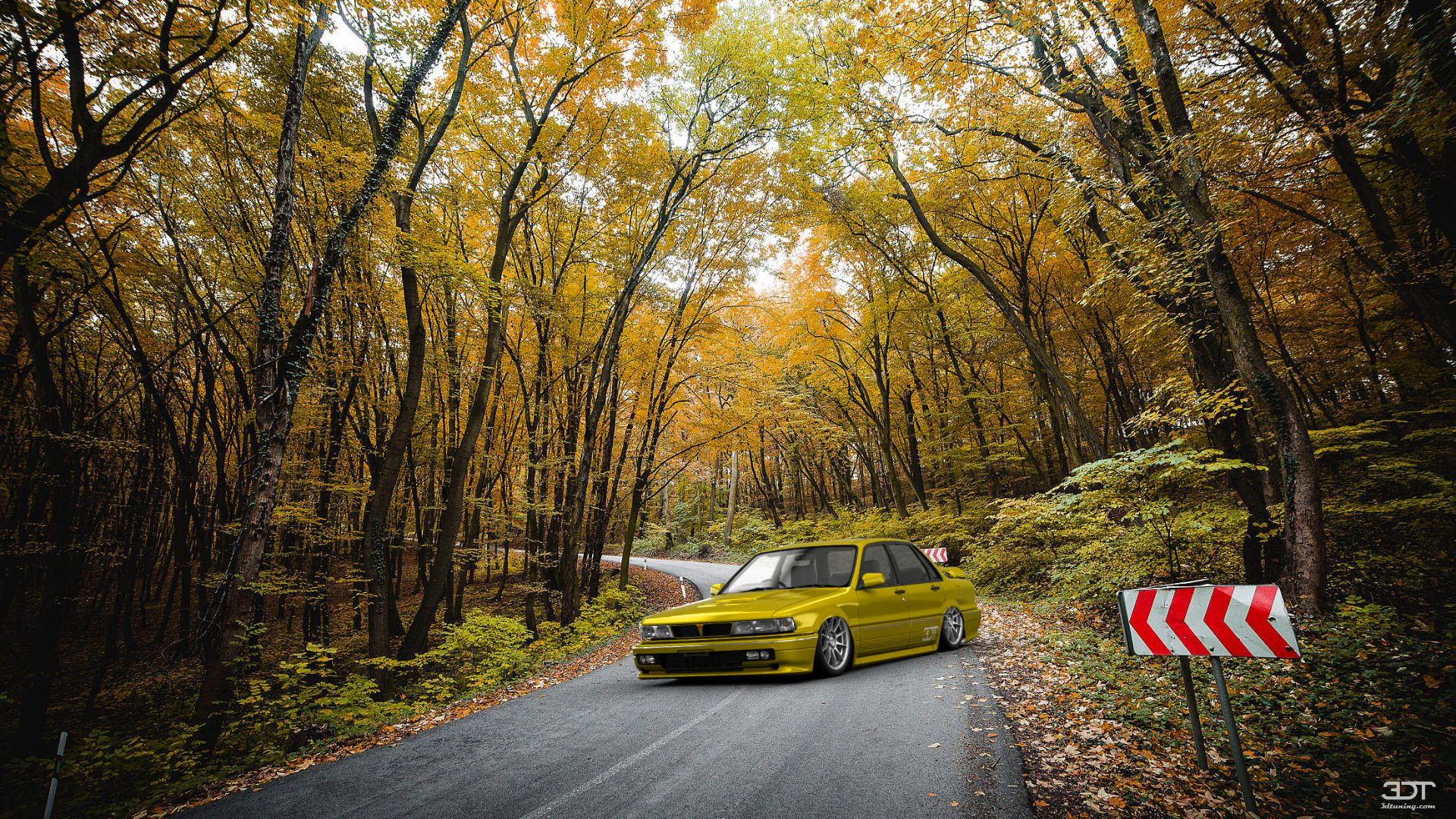 Mitsubishi Galant Sedan 1987 tuning