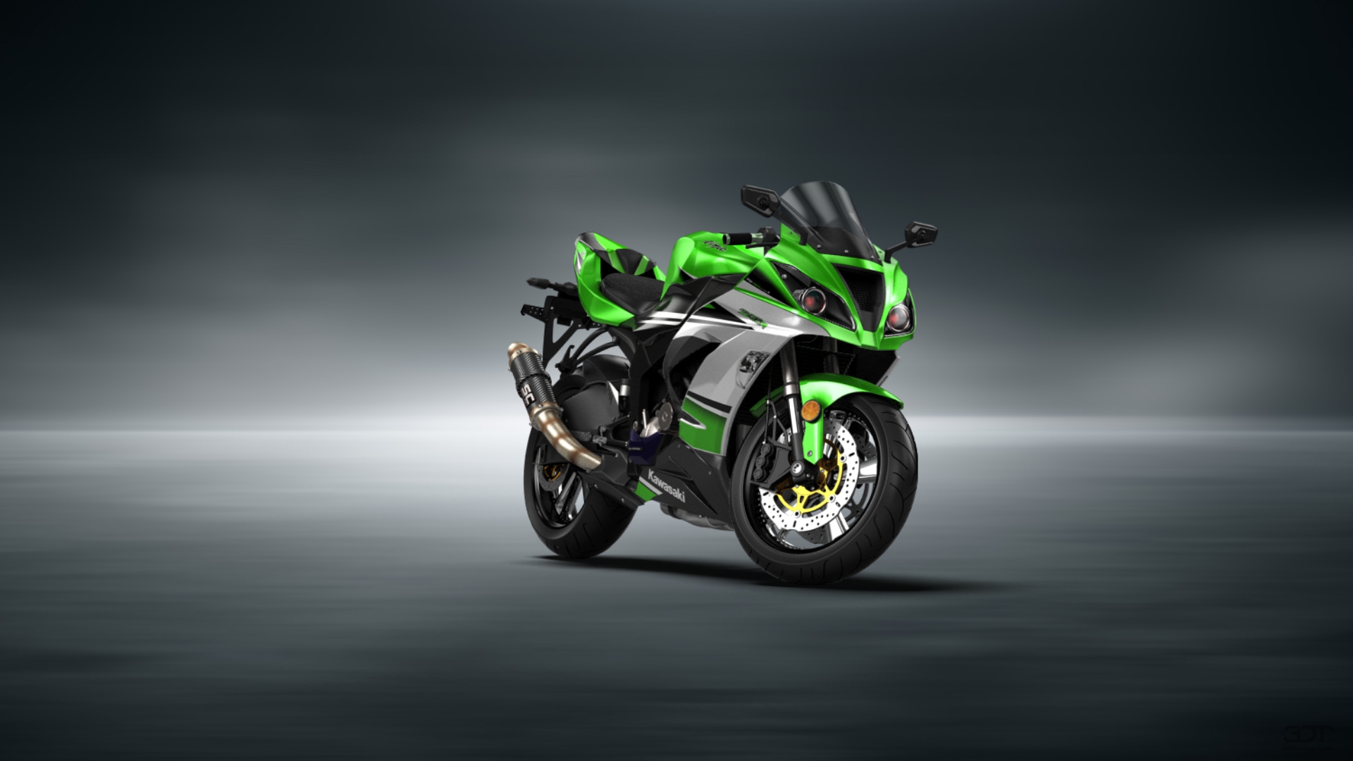 Kawasaki Ninja ZX 6R Sport Bike 2015