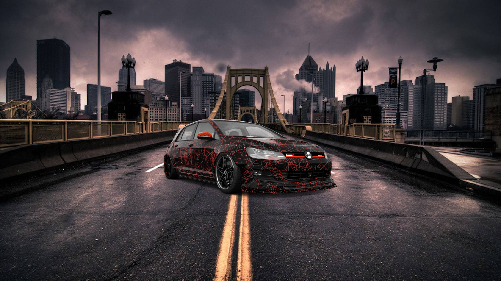 Volkswagen Golf 7 5 Door Hatchback 2013 tuning