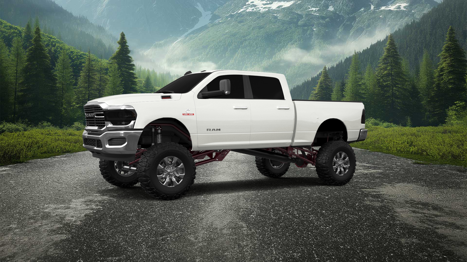 Dodge Ram 2500 4 Door pickup truck 2020
