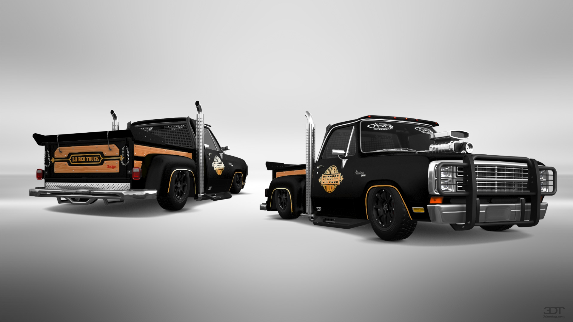 Dodge Lil Red Express 2 Door pickup truck 1979 tuning