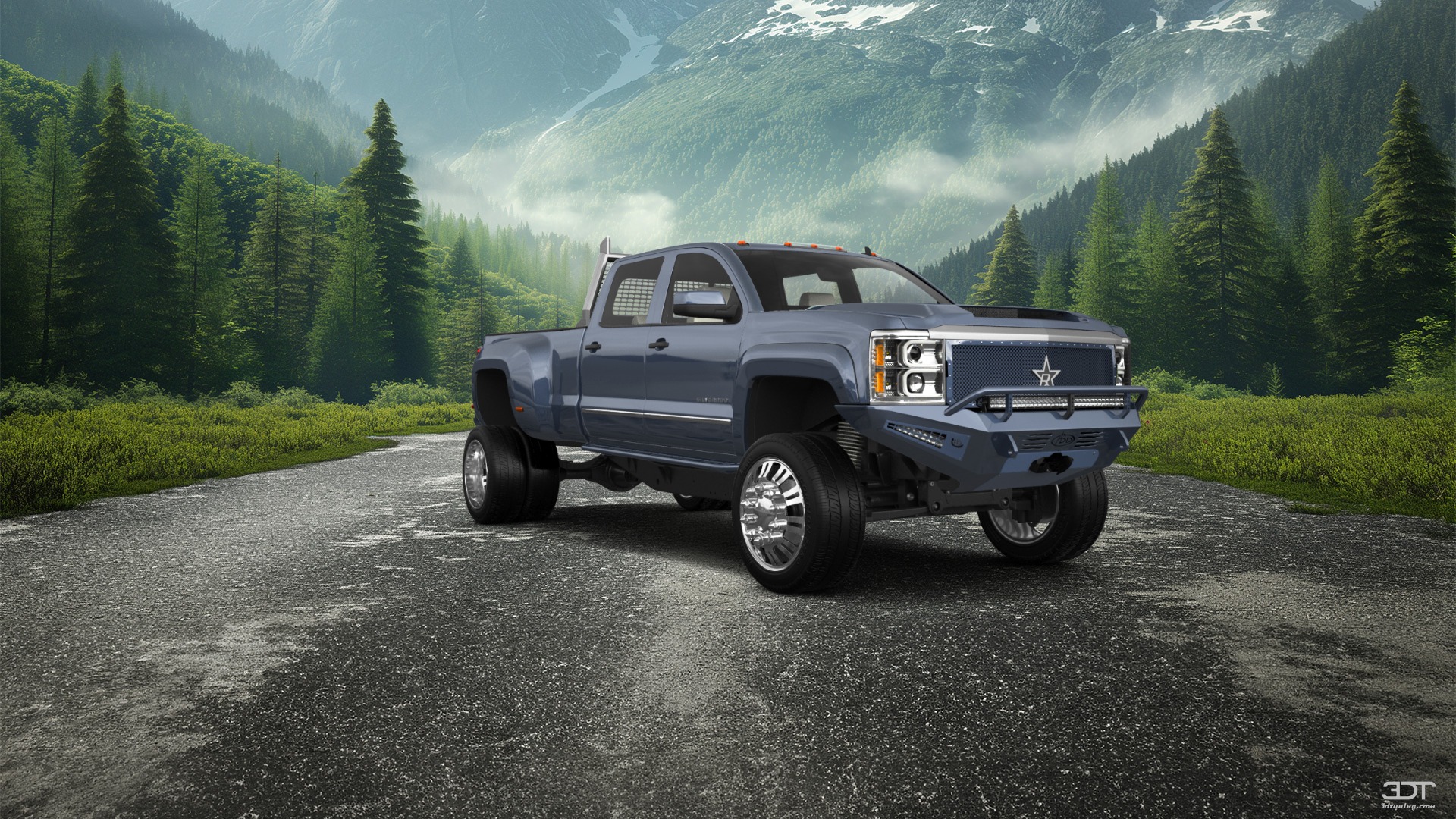 Chevrolet Silverado 3500 4 Door pickup truck 2015