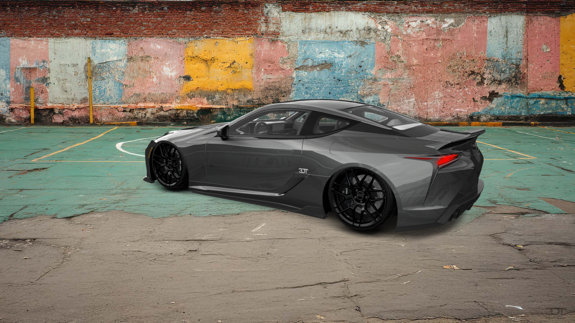 Lexus LC500 2 door fastback coupe 2017 tuning