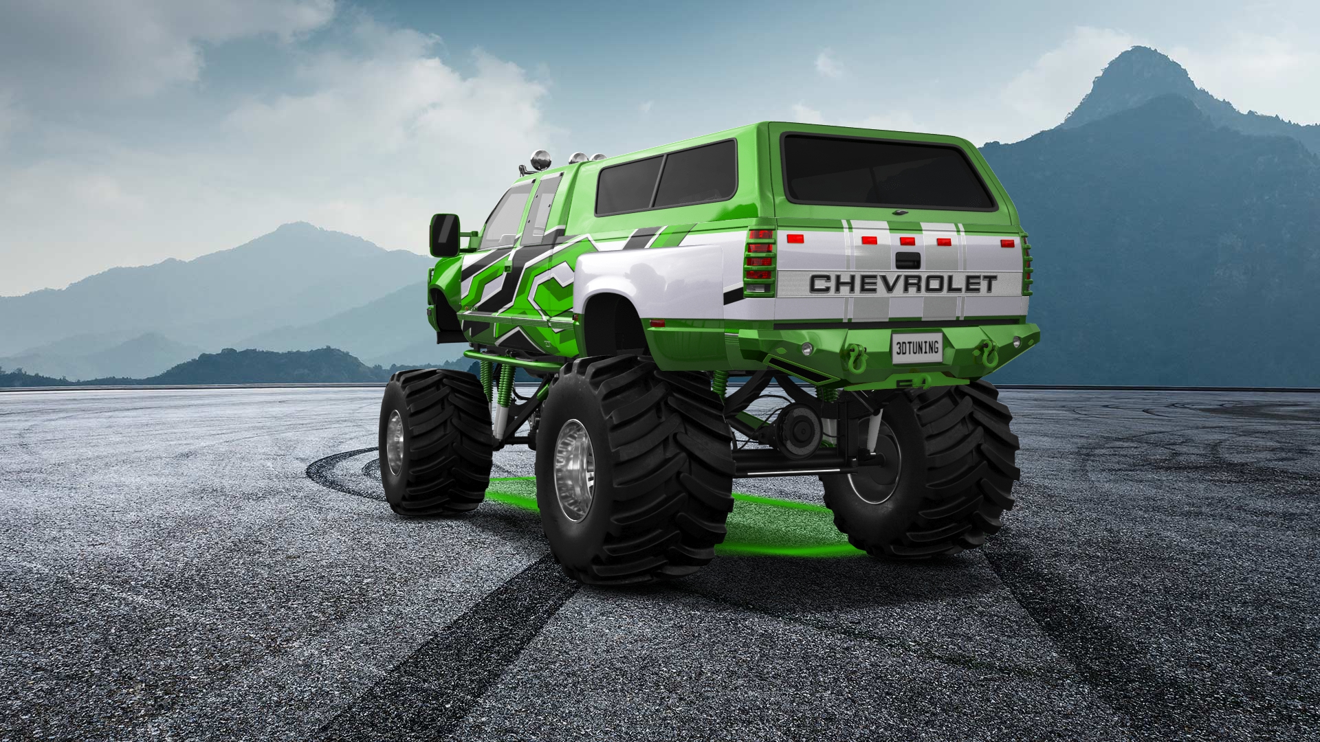 Chevrolet K3500 Extended Cab Pickup Truck 1988 tuning