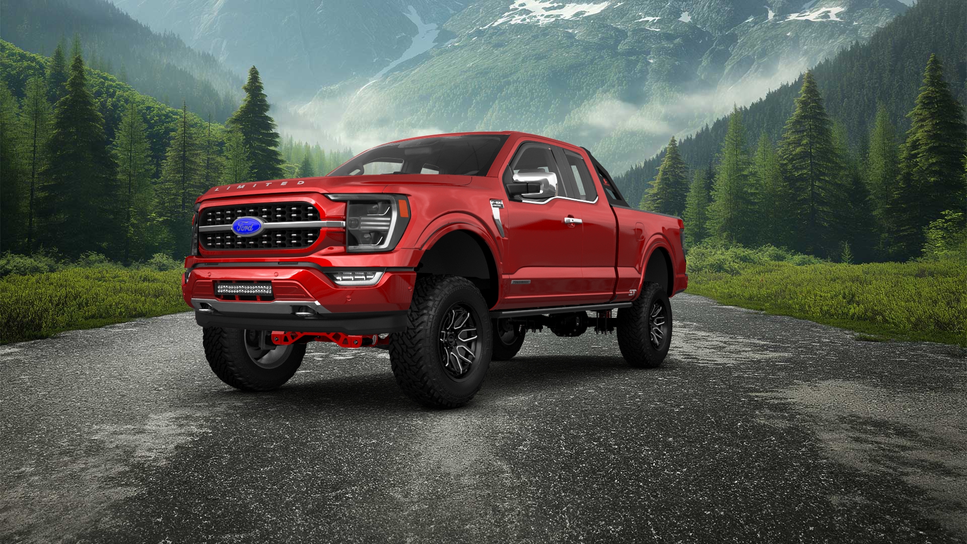 Ford F-150 Double Cab Pickup Truck 2021