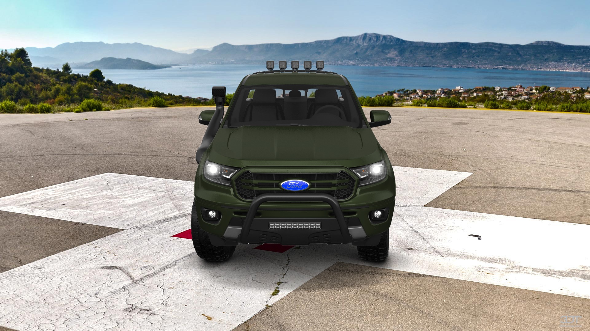 Ford Ranger 4 Door pickup truck 2019 Images