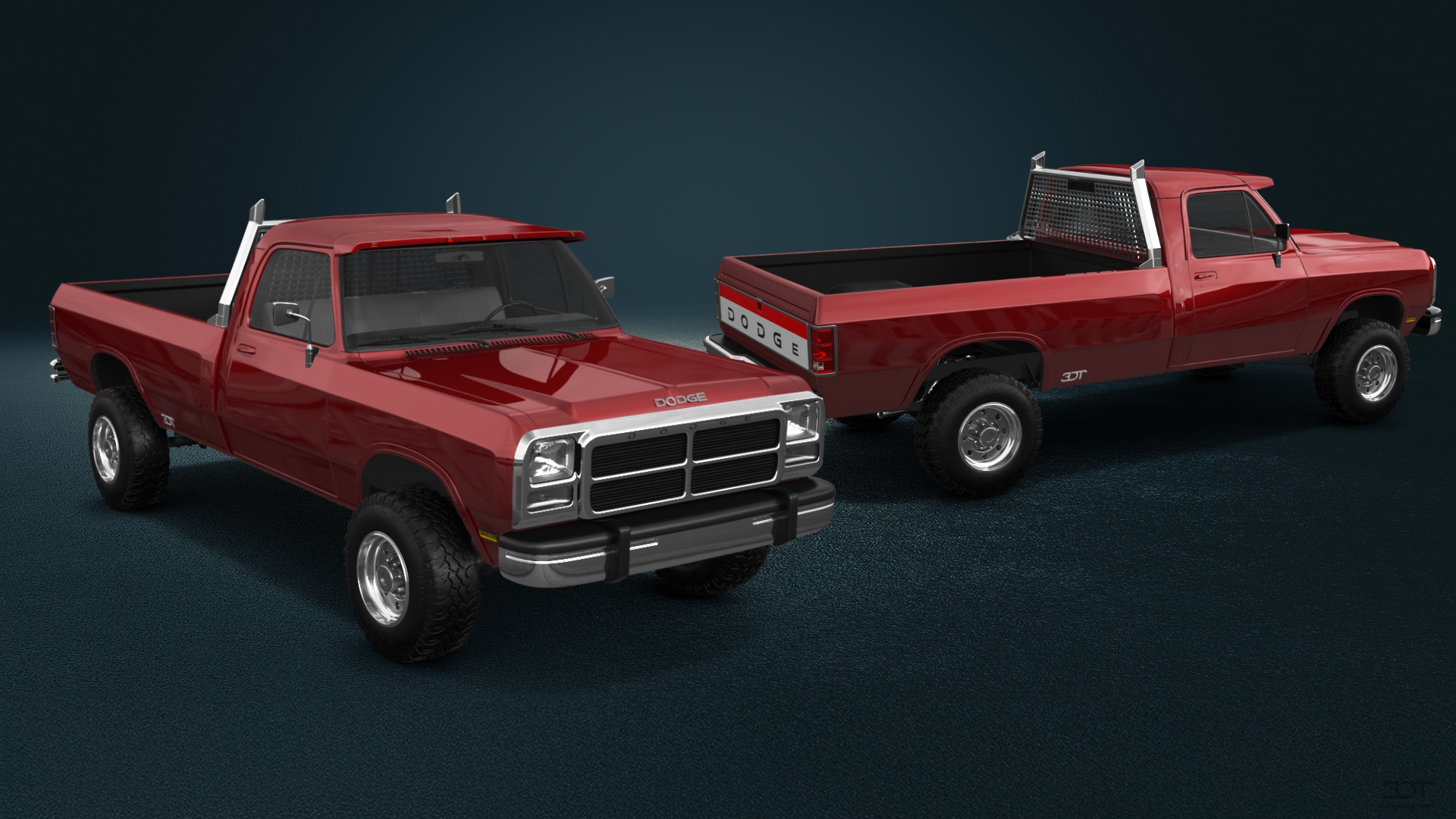 Dodge Ram 2 Door pickup truck 1991 tuning