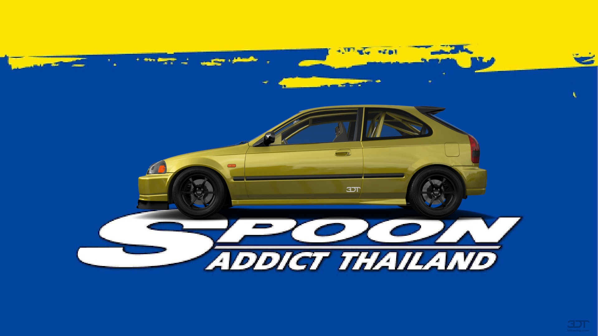 Honda Civic 3 Door Hatchback 1997 tuning