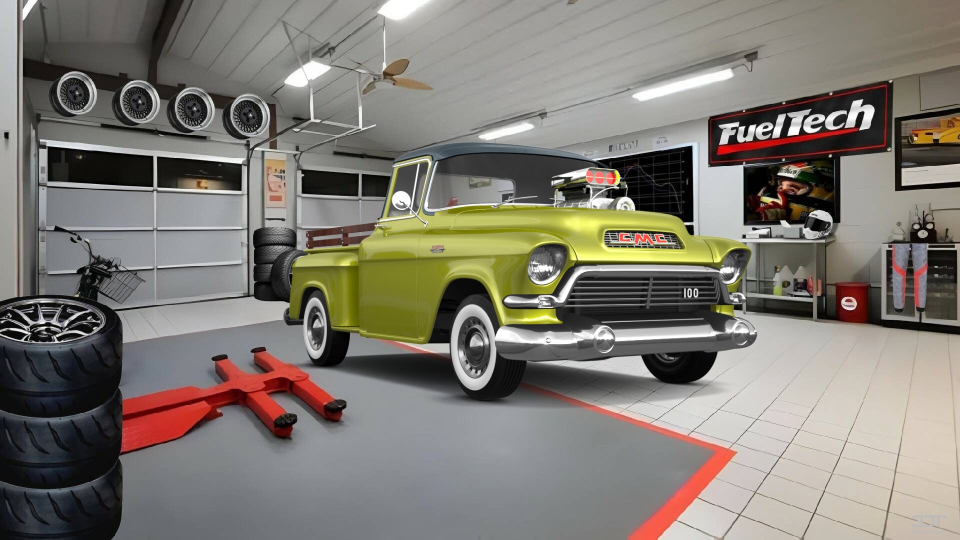 GMC 100 Stepside 2 Door pickup truck 1957