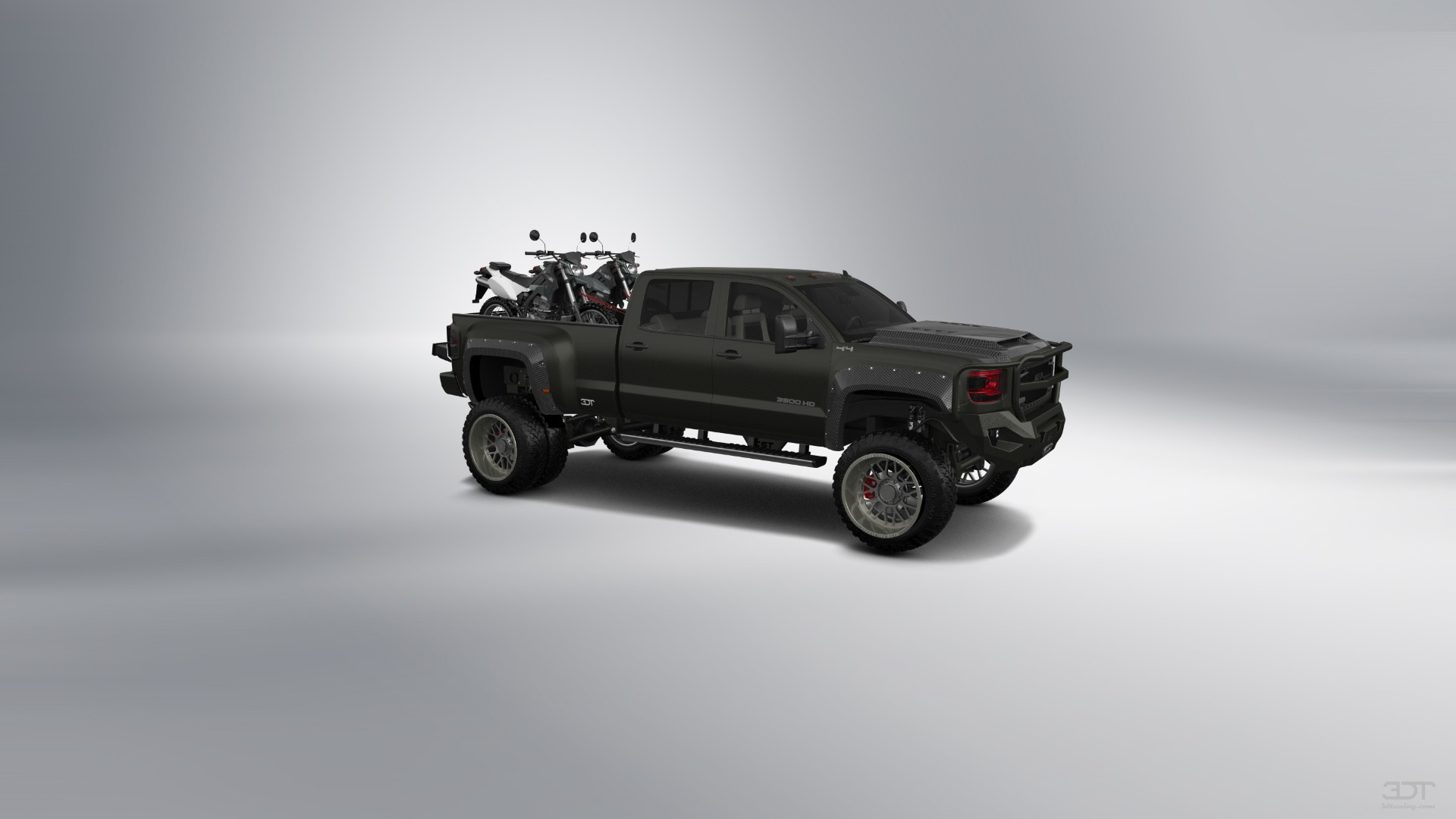 GMC Sierra 3500 HD Crew Cab 4 Door pickup truck 2015 tuning