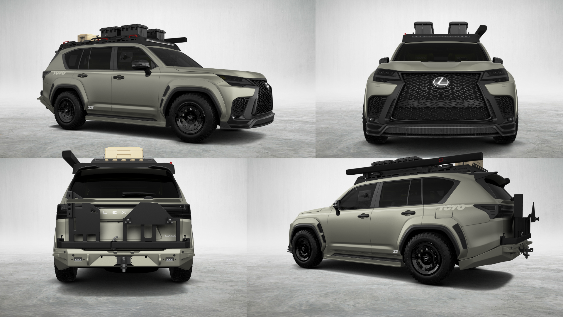 Lexus LX 600 5 Door SUV 2021 tuning
