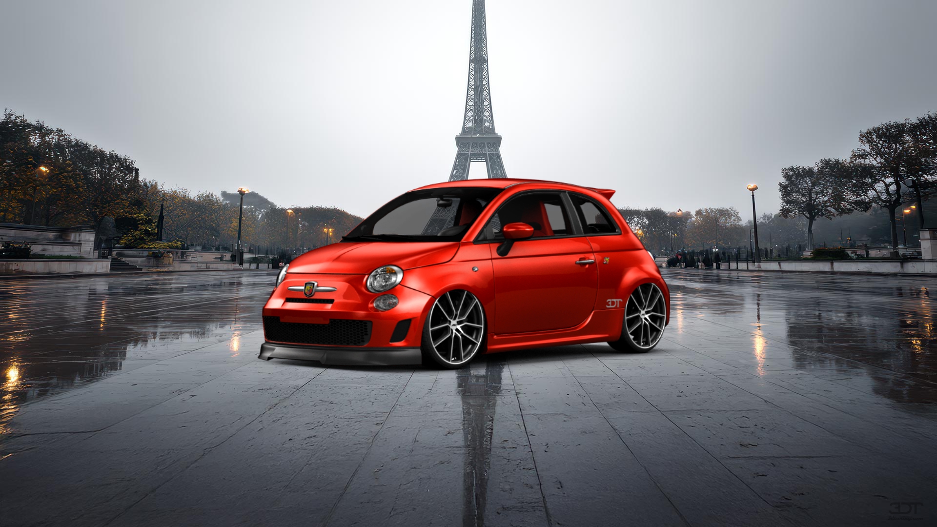 Fiat 500 Abarth 3 Door 2010 tuning