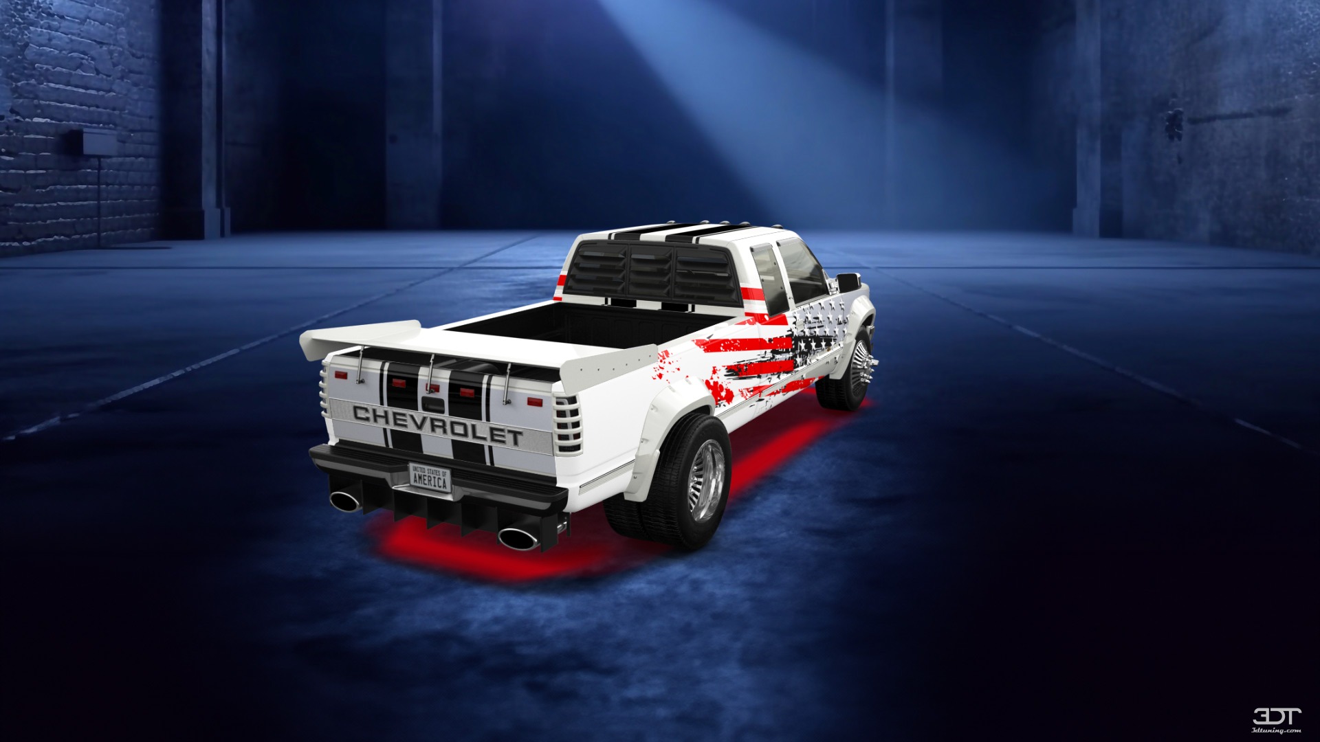 Chevrolet K3500 Extended Cab Pickup Truck 1988 tuning