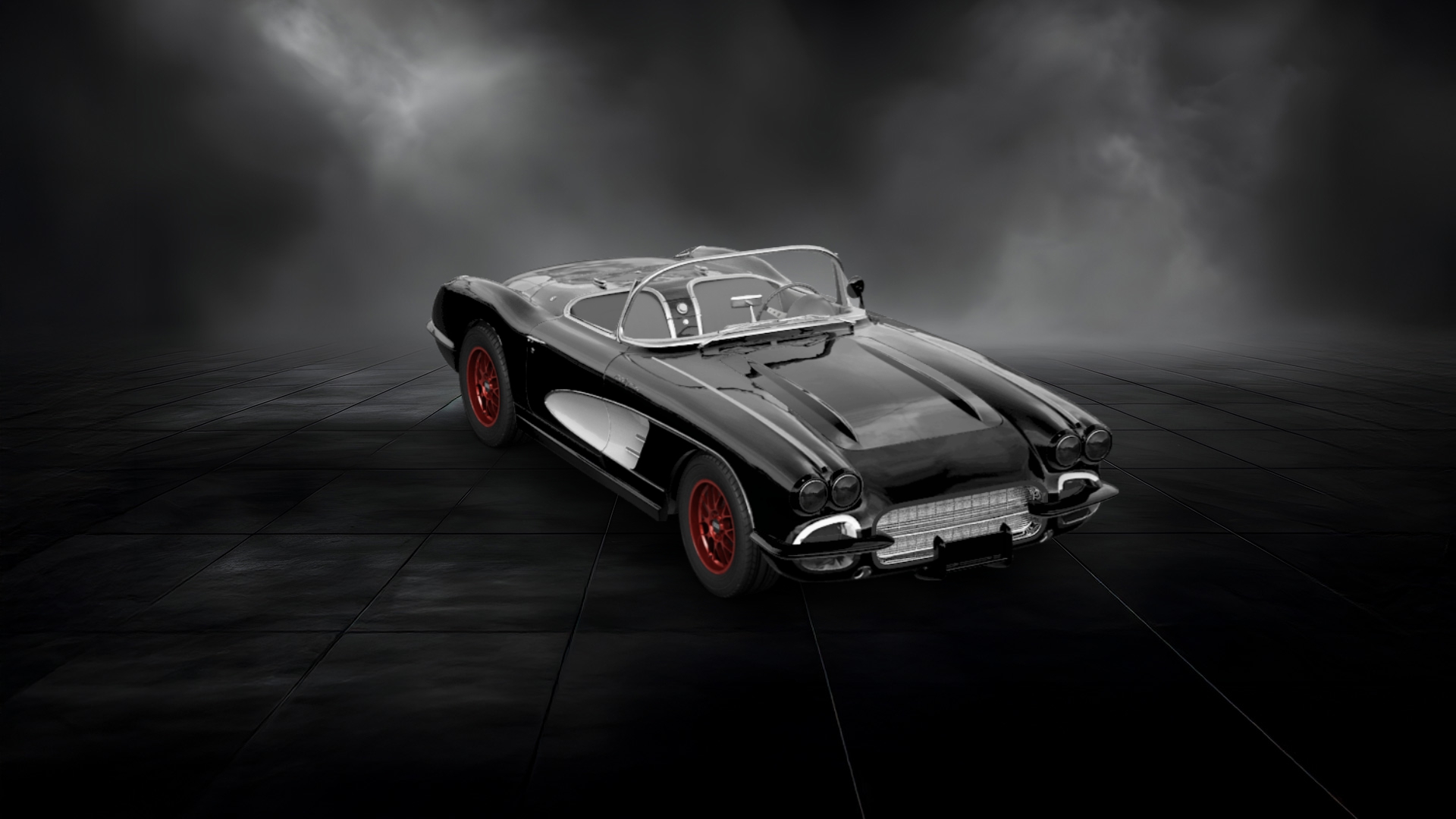 Chevrolet Corvette Convertible Coupe 1958 tuning