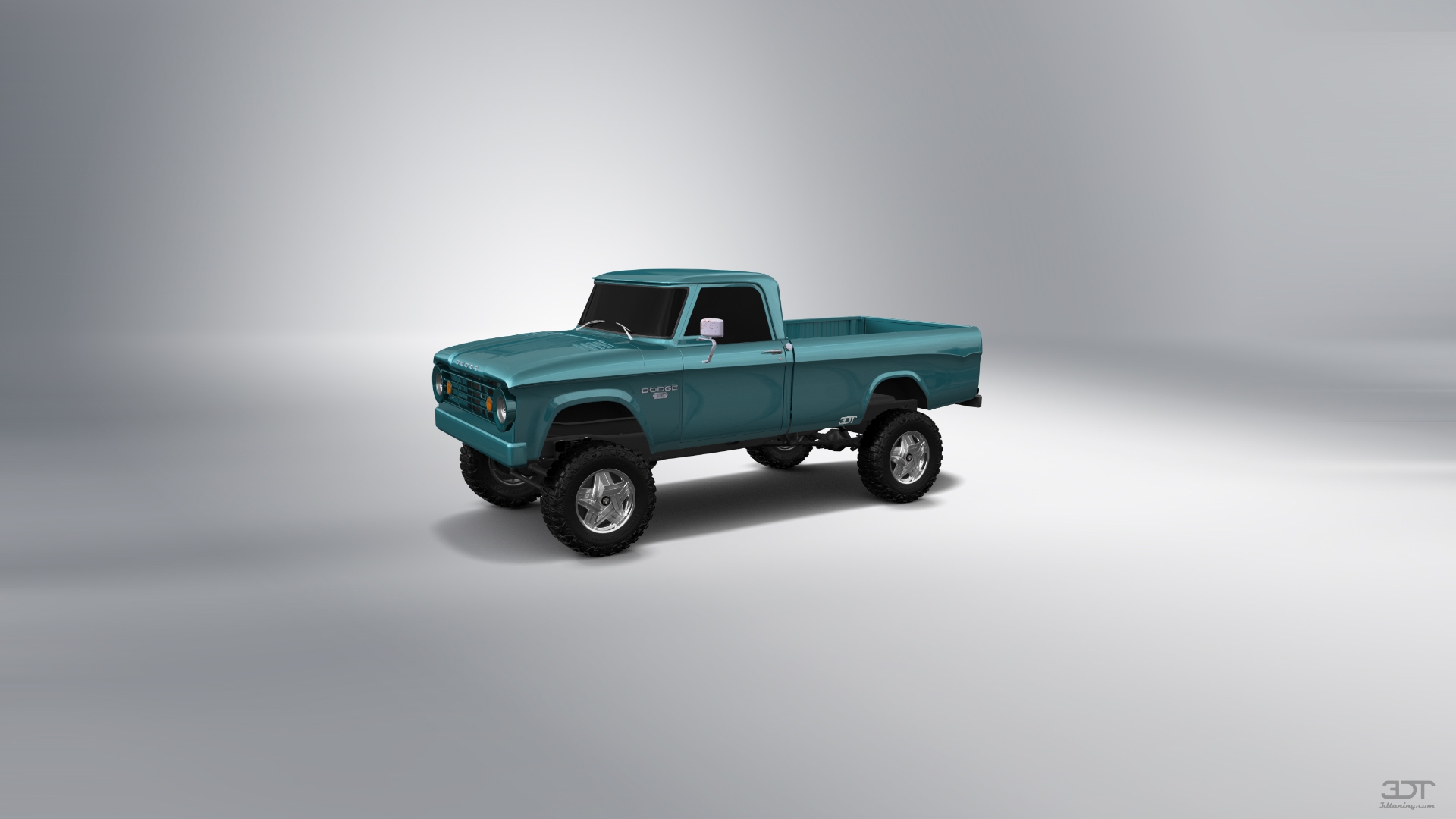 Dodge Power Wagon W200 2 Door pickup truck 1966 tuning